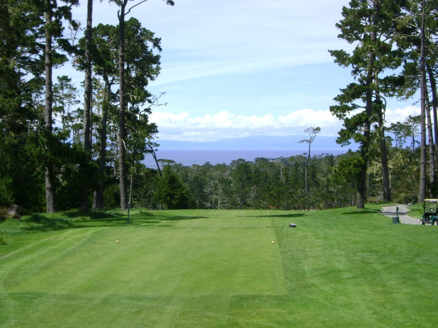 From the Cove — Pebble Beach Golf Links