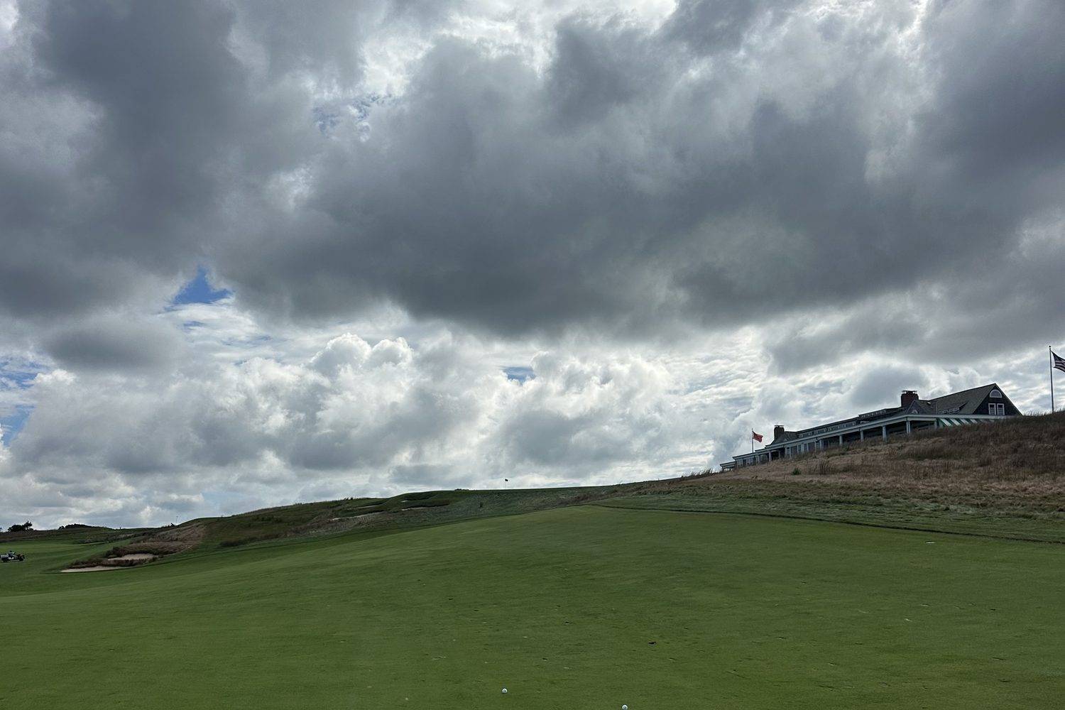 Storm Over Eighteen — Shinnecock Hills Golf Club